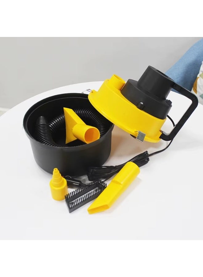 مكنسة كهربائية محمولة للسيارة بقوة 120 واط، متعددة الوظائف، تصميم جاف ورطب، مصنوعة من مادة ABS المتينة، الأكثر مبيعًا - Image 5