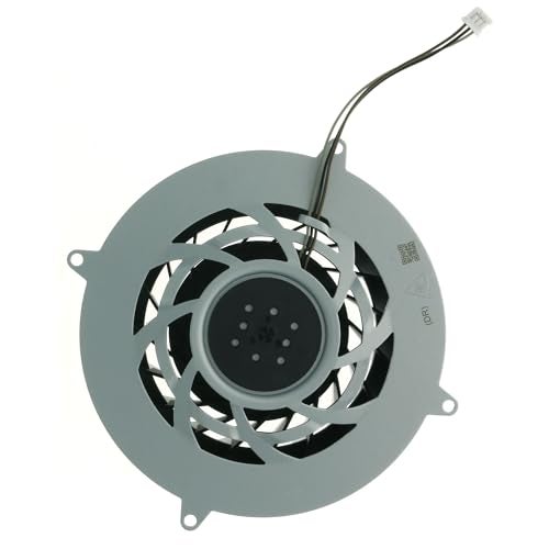 TRADOCK PS5 Slim Cooling Fan Replacement – 19-Blade Internal Quiet Cooler for PlayStation 5 Slim Console CFI-2000 CFI-2015 Cooling Fan G12E12MS1AH-56J14, 11541GS-12M-WB-01 - Image 4