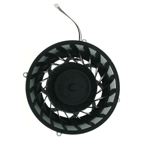 TRADOCK PS5 Slim Cooling Fan Replacement – 19-Blade Internal Quiet Cooler for PlayStation 5 Slim Console CFI-2000 CFI-2015 Cooling Fan G12E12MS1AH-56J14, 11541GS-12M-WB-01 - Image 5