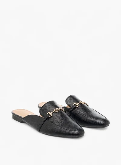 Flora Bella By Shoexpress Women Monogram Print Slip-On Mules