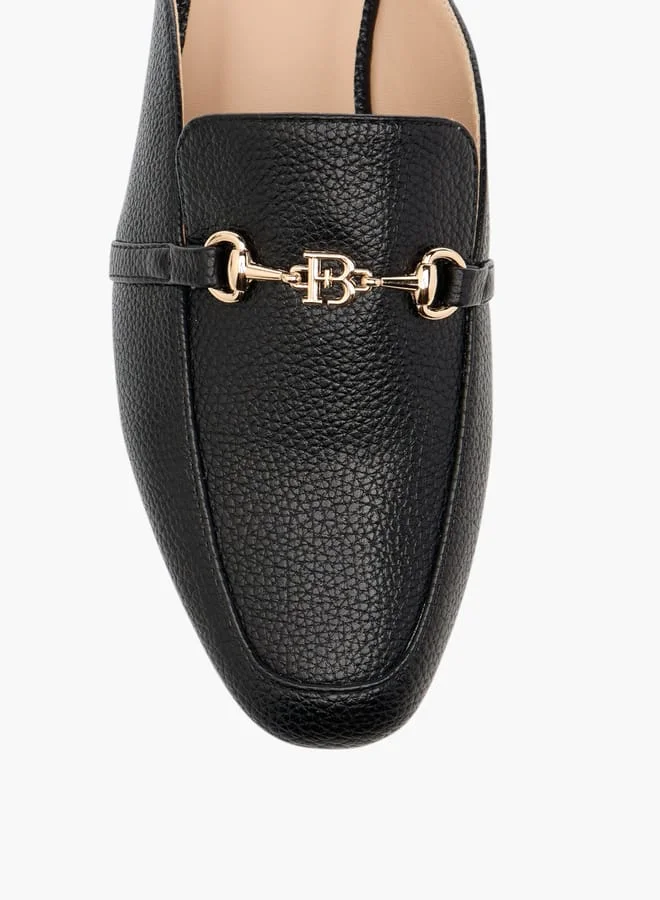 Flora Bella By Shoexpress Women Monogram Print Slip-On Mules