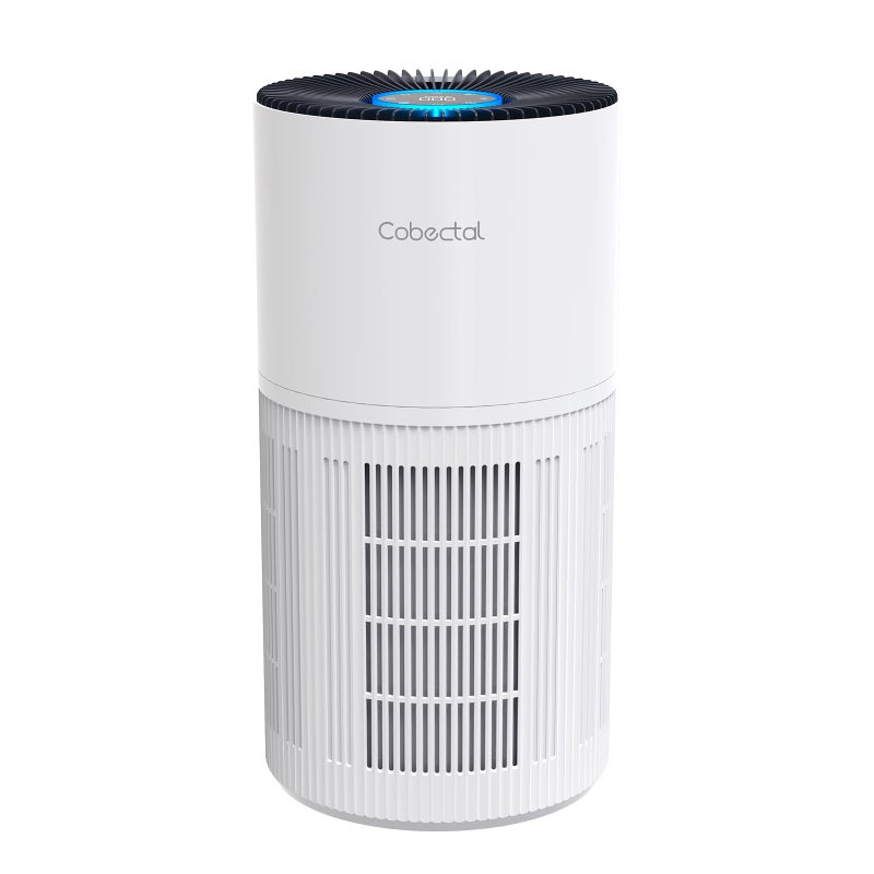 Cobectal Air Purifiers for Home Large Rooms, Cobectal Air Cleaner with H14 True HEPA 3-in-1 Filter Covers up to 1650ftÂ², Air Quality Sensor, Aroma Function & Sleep Mode, Pet Air Purifier, White - Image 1