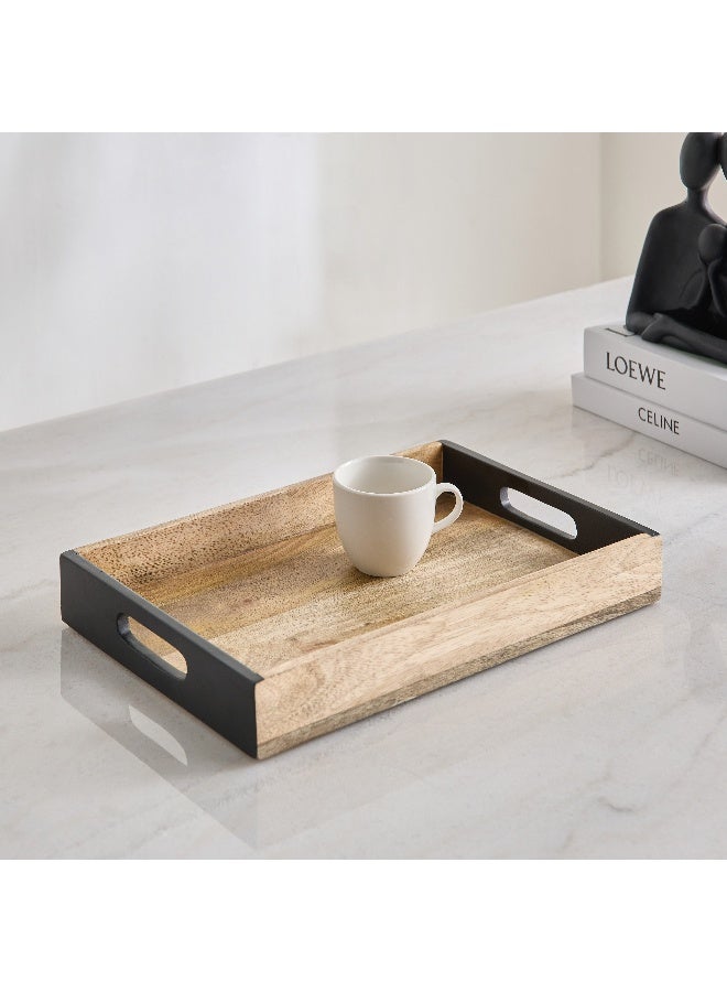 Home Box Splendid Wooden Decorative Tray 38 x 7 x 25 cm - Image 1