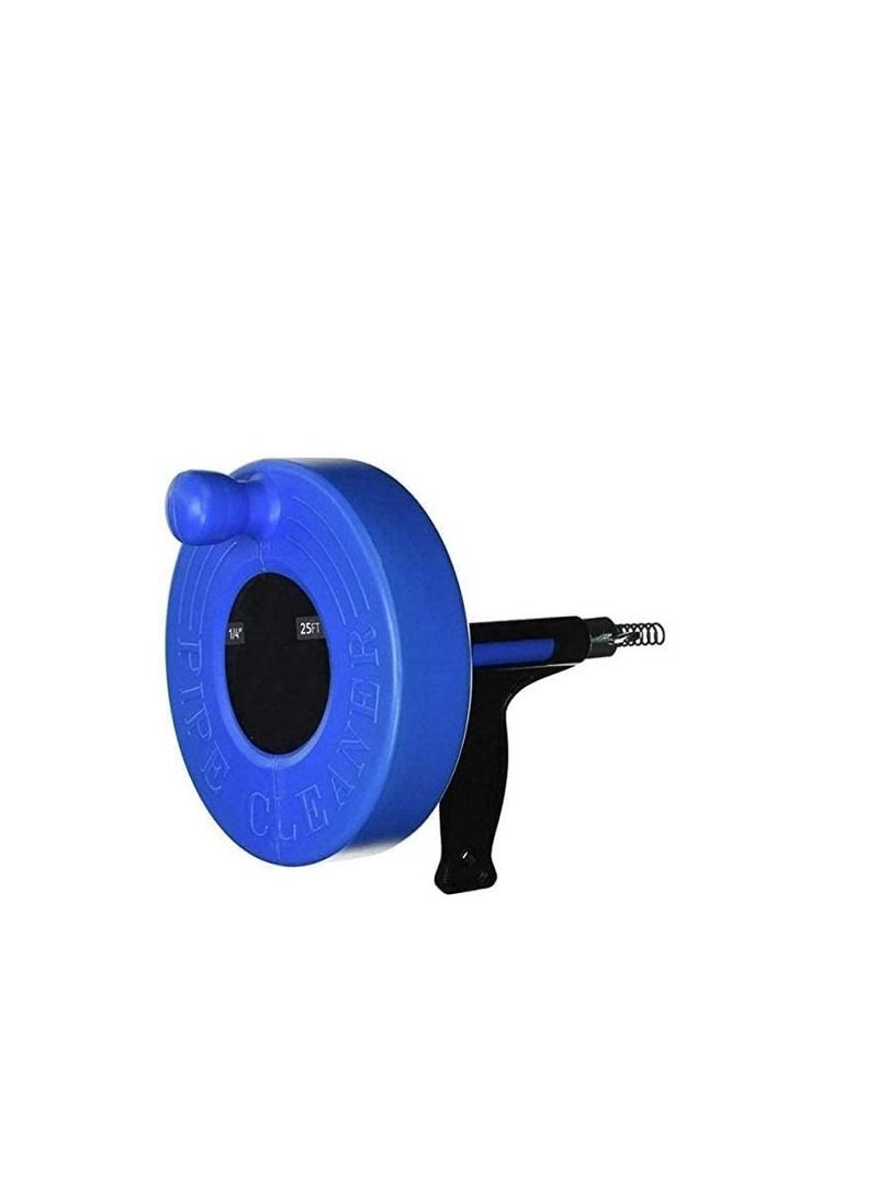 ABBASALI ¼ Inch 25 Feet Plumbing Snake Drain Auger Sink Snake Pipe Drain Cleaner for Bathroom Kitchen Sink Shower Drain.  - Image 1