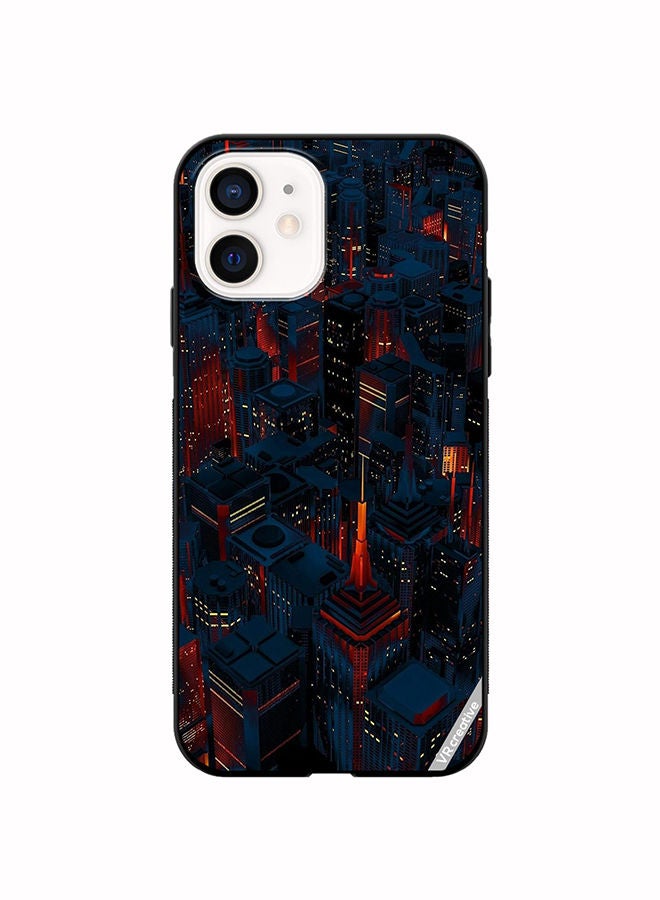 VR CREATIVE Protective Case Cover For Apple iPhone 11 Dark City Design Multicolour - Image 1