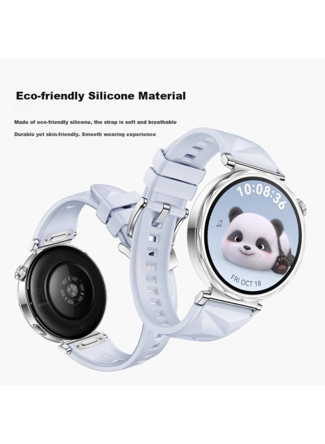 Watchbond Compatible Huawei Watch Gt6/watch5/gt5 Strap 41/42mm Women's Gt5 Pro Official Style Quick-release Silicone Strap Gt4 18mm Sports Wristband - Image 2