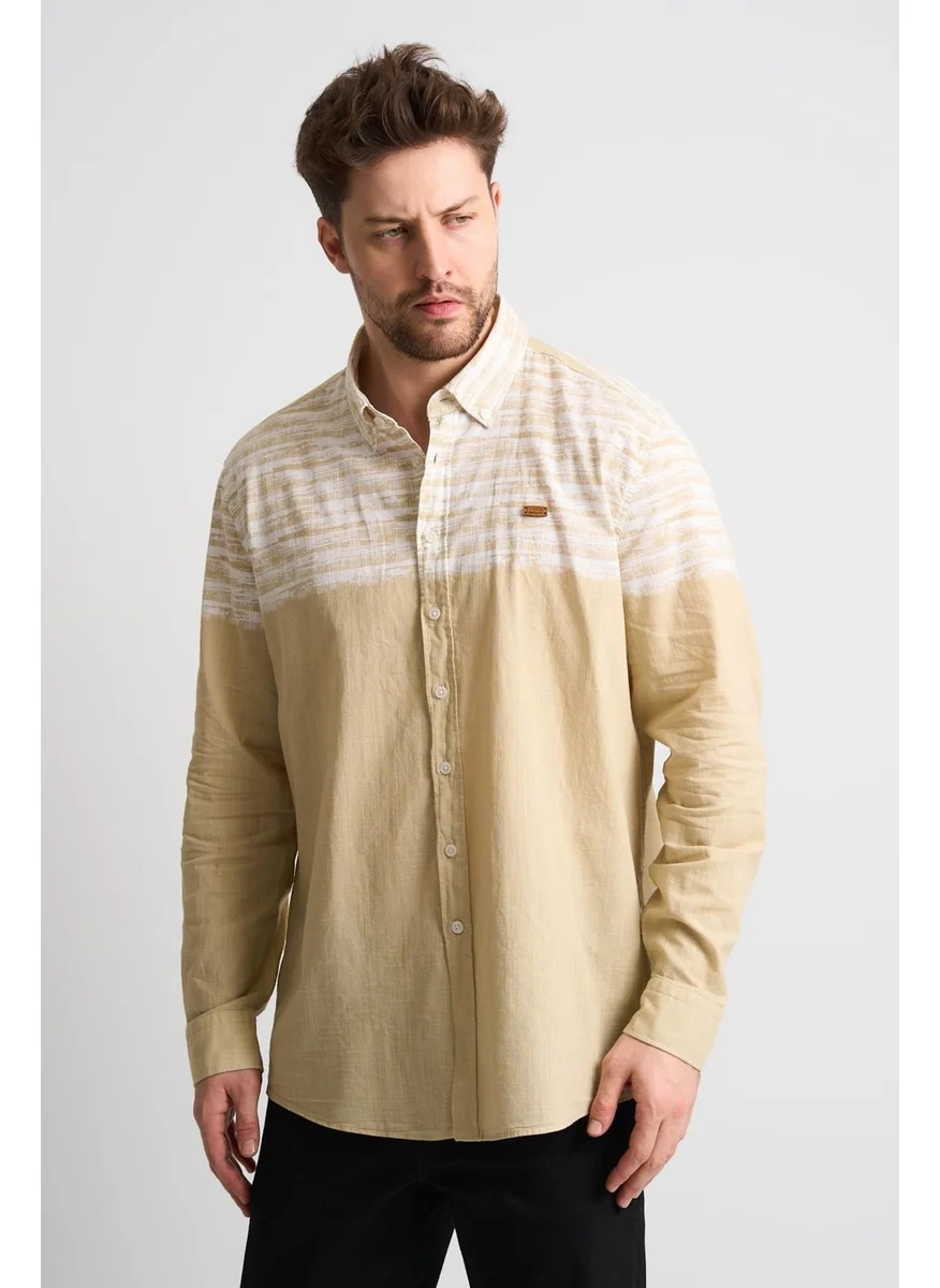Alexander Gardi Patterned Long Sleeve Men's Shirt