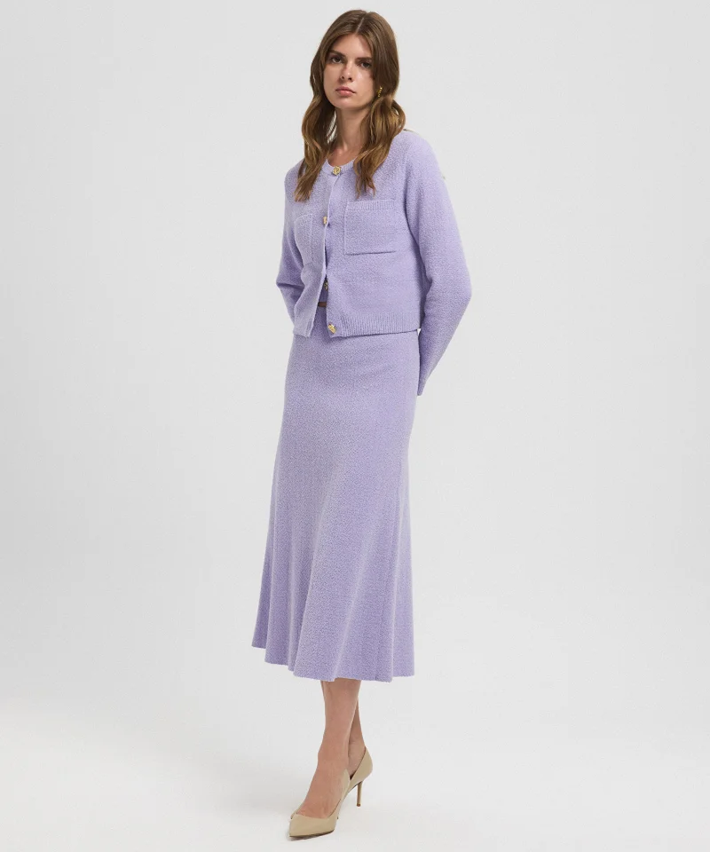 ابيكول تنورة ميدي بنقوش