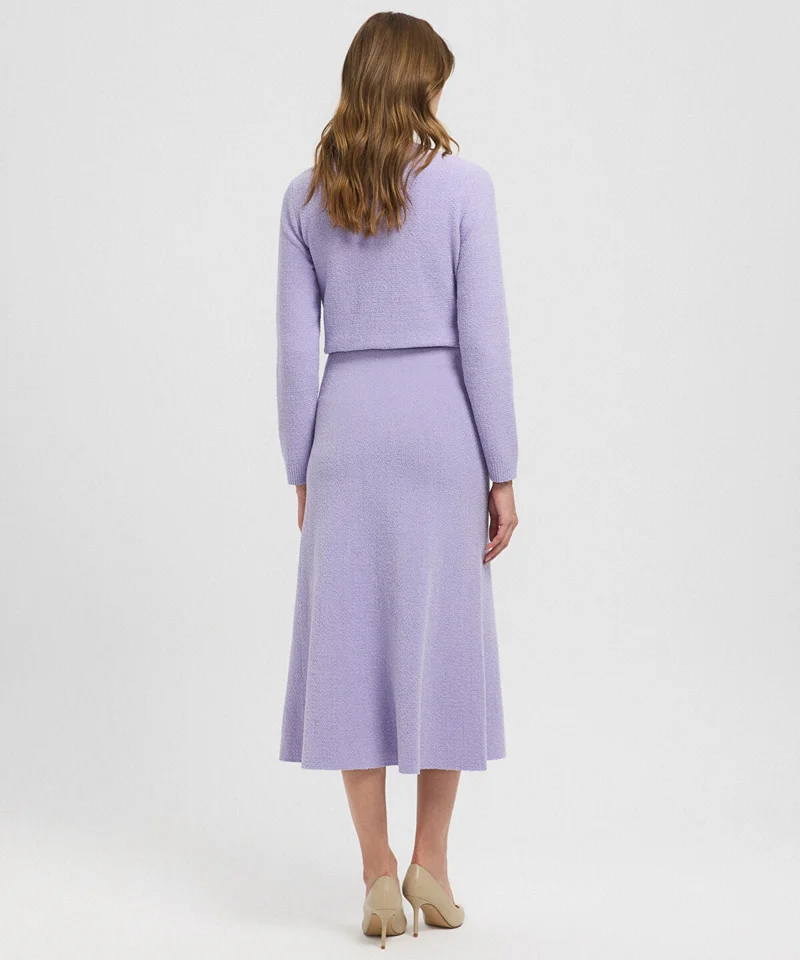 Ipekyol  Textured Midi Skirt for Women | Best Price UAE