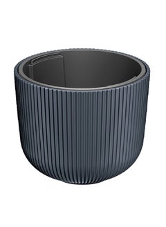 Milly Modern Design Round Flower Pot Anthracite 31 L DBML400-S433