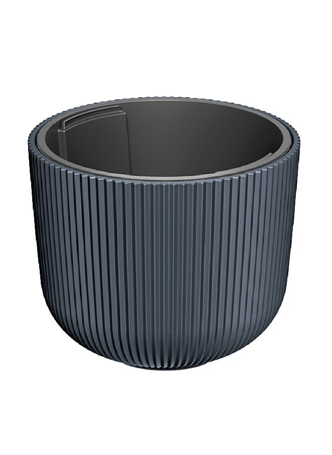 Prosperplast - Milly Modern Design Round Flower Pot Anthracite 31 L DBML400-S433 - Image 1