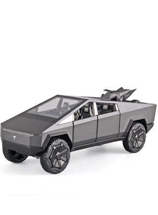 Boy Toy Pickup Truck 1/24 Die-cast Metal Model Car, with Sound and Light, Pull Back, Suitable for Children Aged 3 and Above as Birthday Gifts (Gray, Equipped with Beach Motorcycle) - pzsku/Z43FC89B6C823C03177CDZ/45/_/1723078106/8aea8db9-45e9-4b10-833e-2e4b9a5f187a