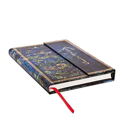 Paperblanks Monet Water Lilies Letter to Morisot Lined Midi Journal - Image 5