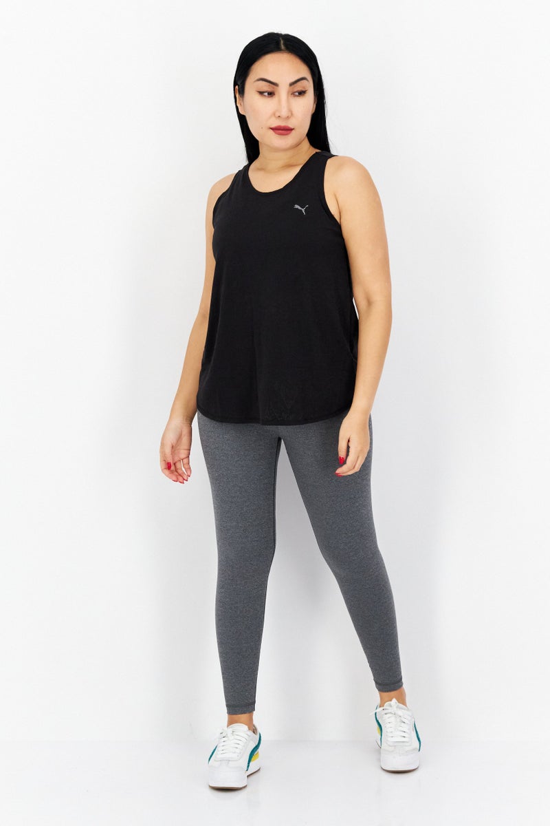 PUMA Women Sportswear Fit Sleeveless Training Tank Top, Black - Image 3