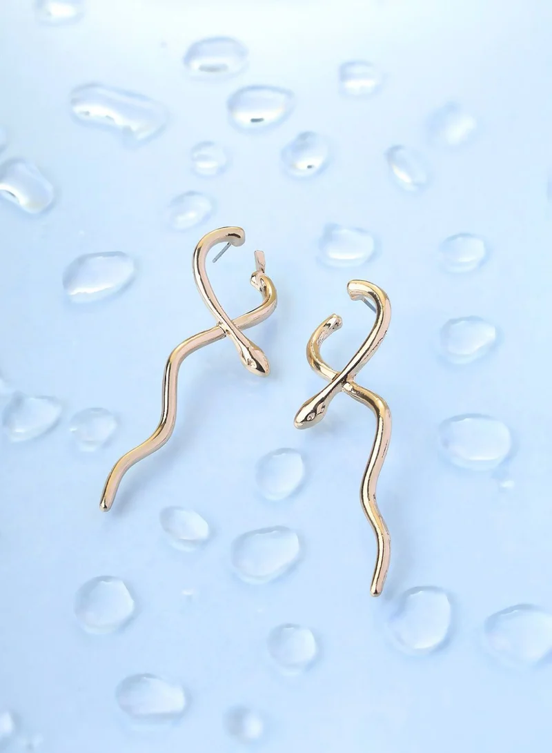 Priyaasi Plated Drop Earrings