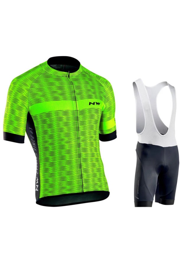 New Nw Cycling Clothes Short Sleeve Suit Summer Road Bicycle Sun Protection Clothing Sweat-wicking Breathable Hot