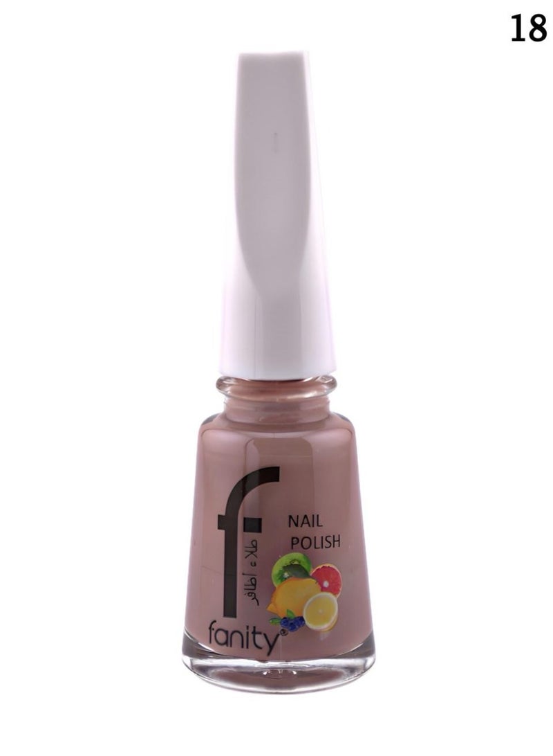 فانيتي طلاء أظافر – درجة 018 + مزيل طلاء أظافر مجاني - Image 1