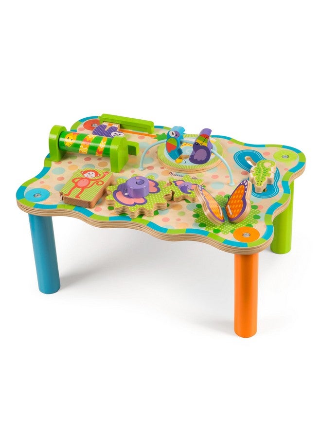 Melissa & Doug First Play Children’s Jungle Wooden Activity Table for Toddlers - Image 1