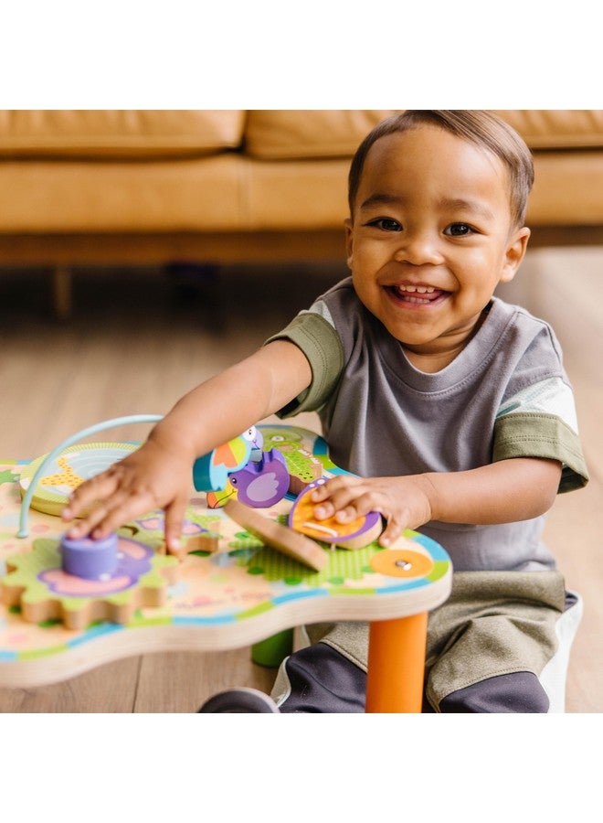 Melissa & Doug First Play Children’s Jungle Wooden Activity Table for Toddlers - Image 4