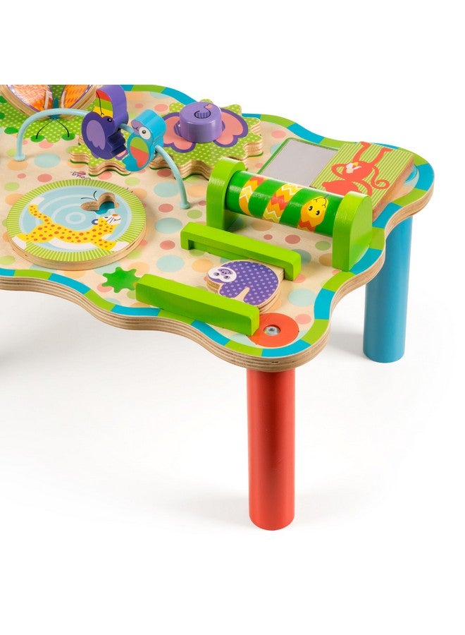 Melissa & Doug First Play Children’s Jungle Wooden Activity Table for Toddlers - Image 3