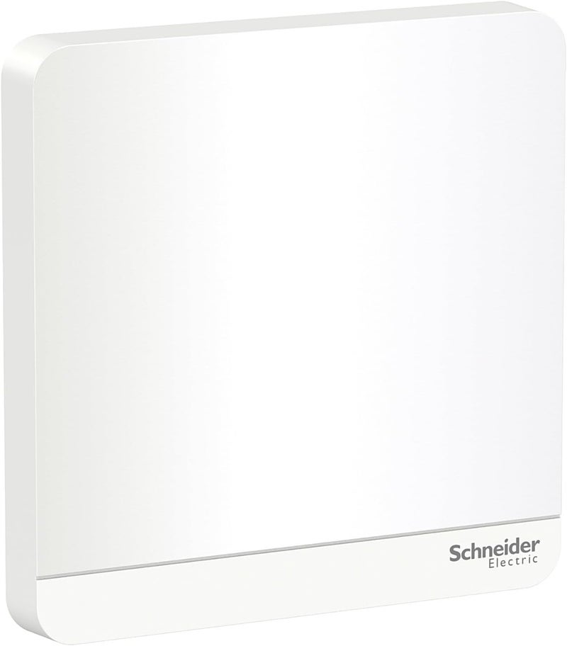 Schneider Electric AvatarOn 1 Gang Blank Plate - White