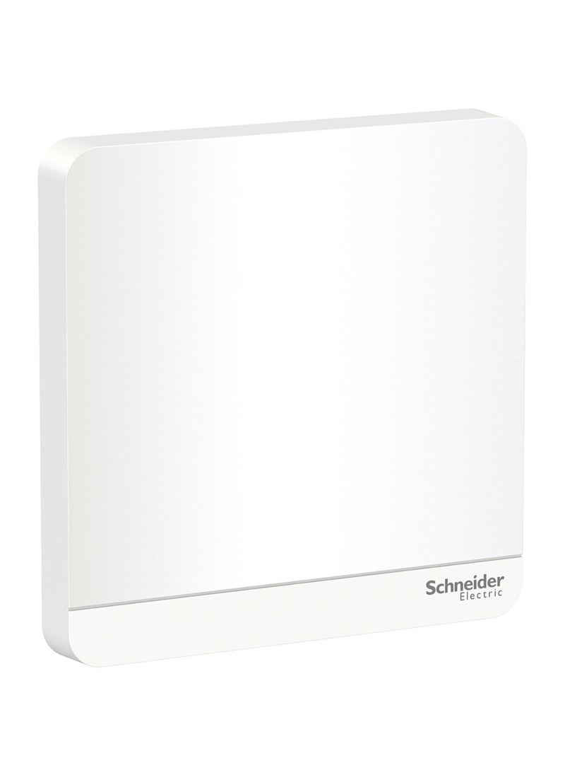 Schneider Electric - Schneider Electric AvatarOn 1 Gang Blank Plate, White - Image 1