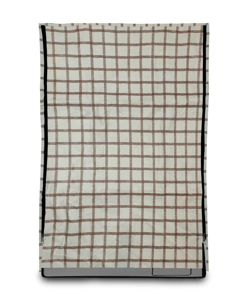 KANUSHI Industries® 100% Waterproof & Dustproof Front Load Automatic Washing Machine Cover (Suitable for 6 Kg, 6.5 kg, 7 kg, 7.5 kg) (VAR-WASMAC-NW-NEW-03-FRONT) - Image 3