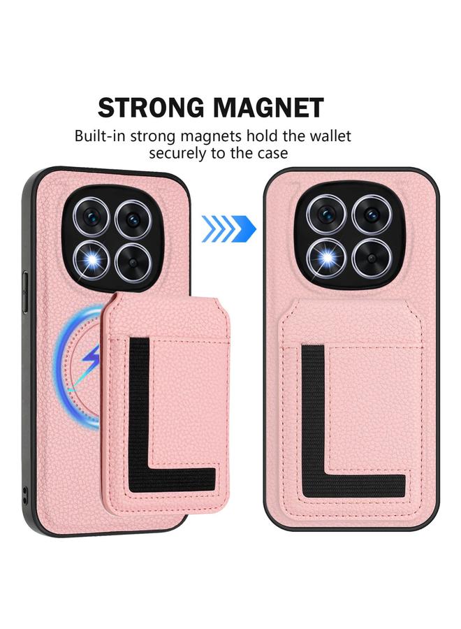 اس-توب جراب لهاتف Redmi Note 14 Pro+ 5G CX01 جراب هاتف Magsafe مغناطيسي قابل للفصل مع حقيبة بطاقات - Image 2