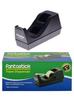 Fantastick Tape Dispenser For Small Tapes Upto 18mm Width Black  - Image 1