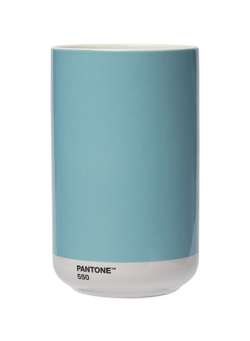 Pantone Modern Jar Container – Colorful Storage Vase – Light Blue – 1000ML – Gift Box