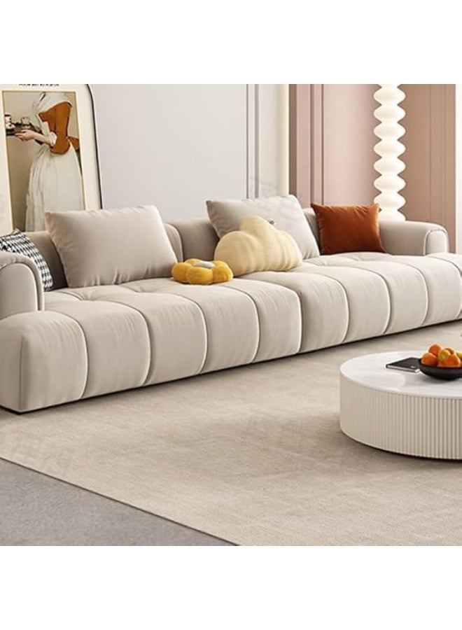 Poppins Home A Modern and Luxurious Cloud-Shaped Living Room Sofa Bed Set - Image 3