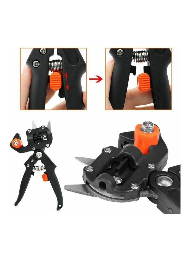 PEI  AN Garden Tree Nursery Grafting Pruning Pruner Shears Cutting Tool Kit With Film Tape Black/White/Yellow  - Image 5