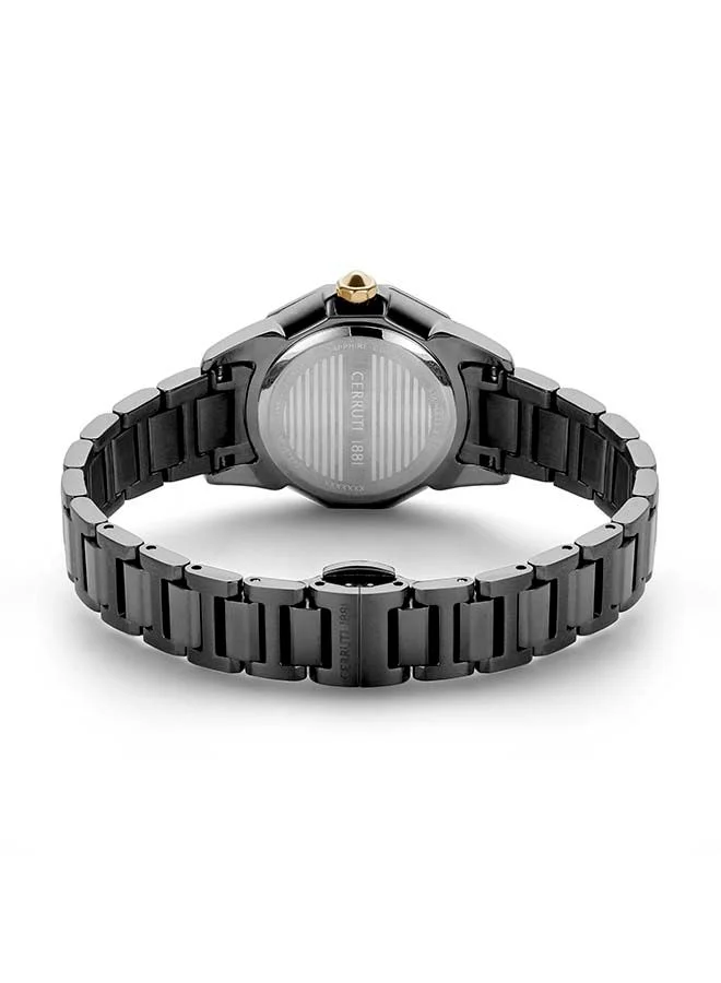 CERRUTI 1881 JESINA Round Analog Wrist Watch CIWLG2206004 - 38 mm - Grey