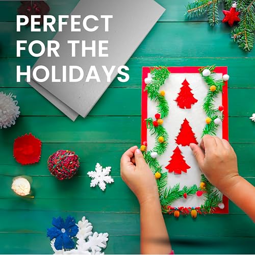 Juvale Smooth Foam Craft Blocks for DIY Craft & Floral Arrangement - Foam Carving Blocks - 12 x 6 x 2 In, White, 6 Pack - Image 3