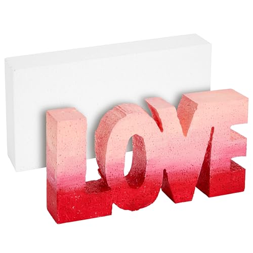 Juvale Smooth Foam Craft Blocks for DIY Craft & Floral Arrangement - Foam Carving Blocks - 12 x 6 x 2 In, White, 6 Pack - Image 5