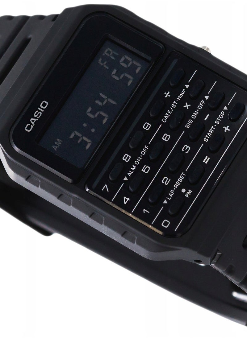 CASIO - Casio Resin Digital Watch For Men's CA-53WF-1BDF - Image 1