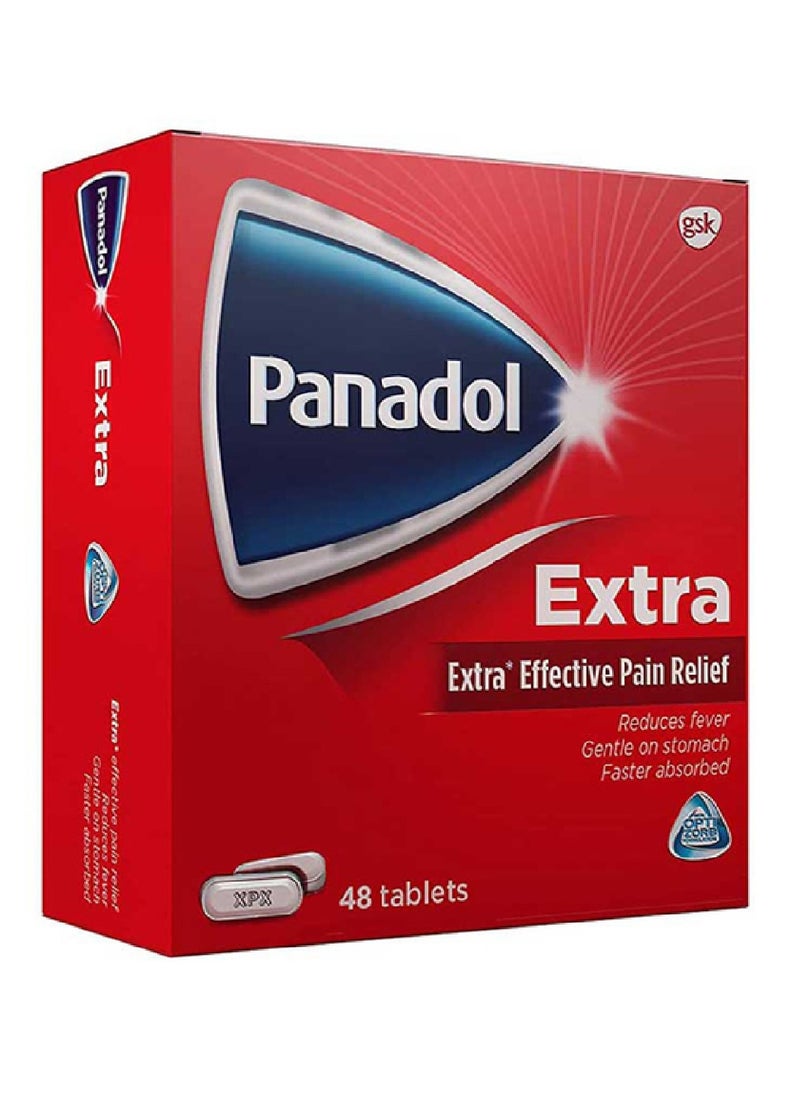 Panadol Opti Zorb Extra 48 Tablets 