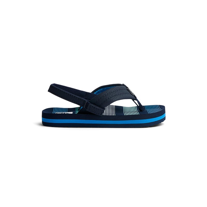 REEF Kids Boys Sandals, Little Ahi, Deep Sea Stripes, 8 - Image 4
