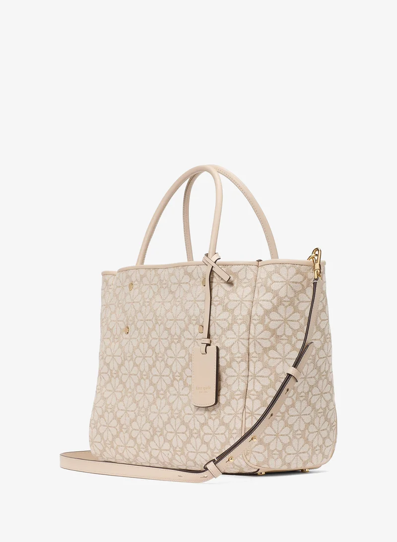 Kate Spade Spade Flower Jacquard Spade Flower Jacquard Medium Everything Tote