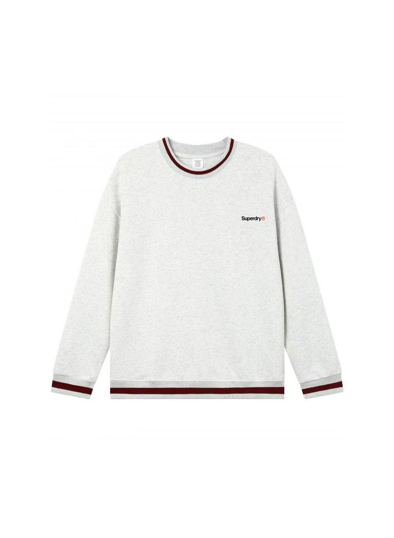 سوبر دراي Superdry Men's and women's matching striped round neck sweater - Image 4