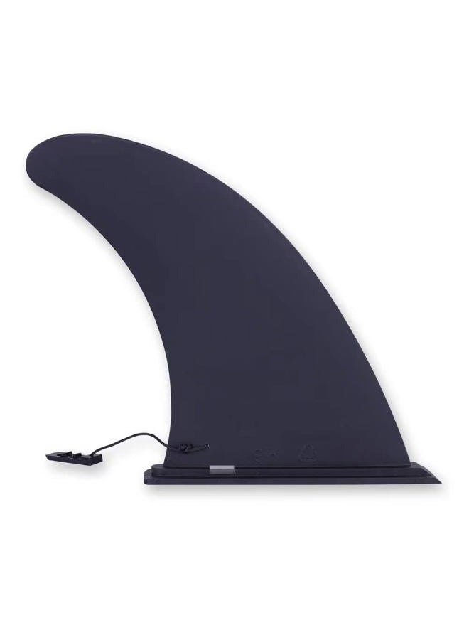 ISUP Fins 9", Paddle Board Center Fin, Slide-in Fin Replacement for Inflatable Paddle Board, Quick Release SUP Fin Universal Type, Black - Image 1