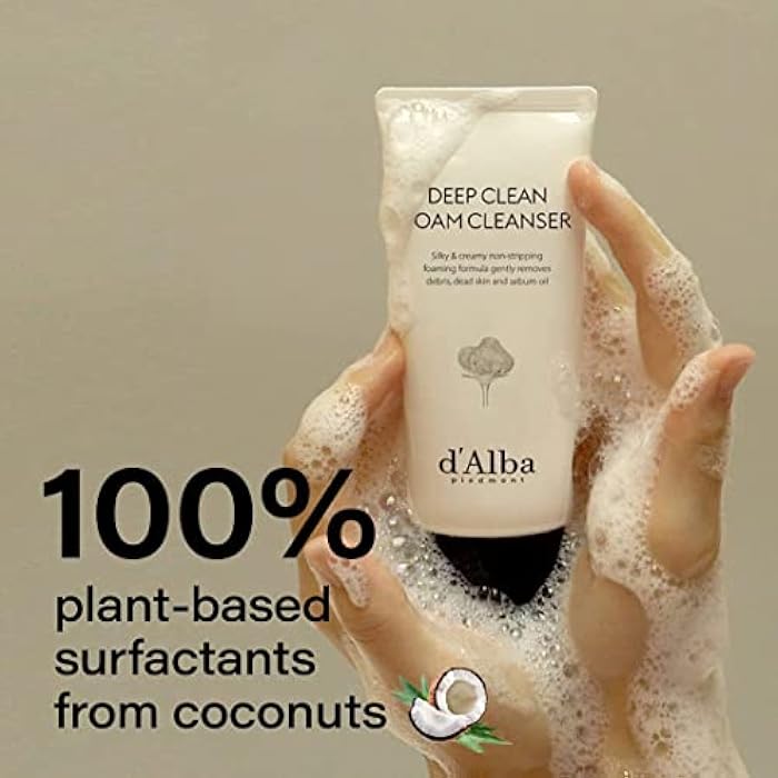 d'alba Piedmont Italian White Truffle Deep Foam Cleanser, Vegan Skincare, Gentle Foam Cleanser with White Truffles for All Skin Types, Safe for Sensitive Skin, Hypoallergenic - Image 5