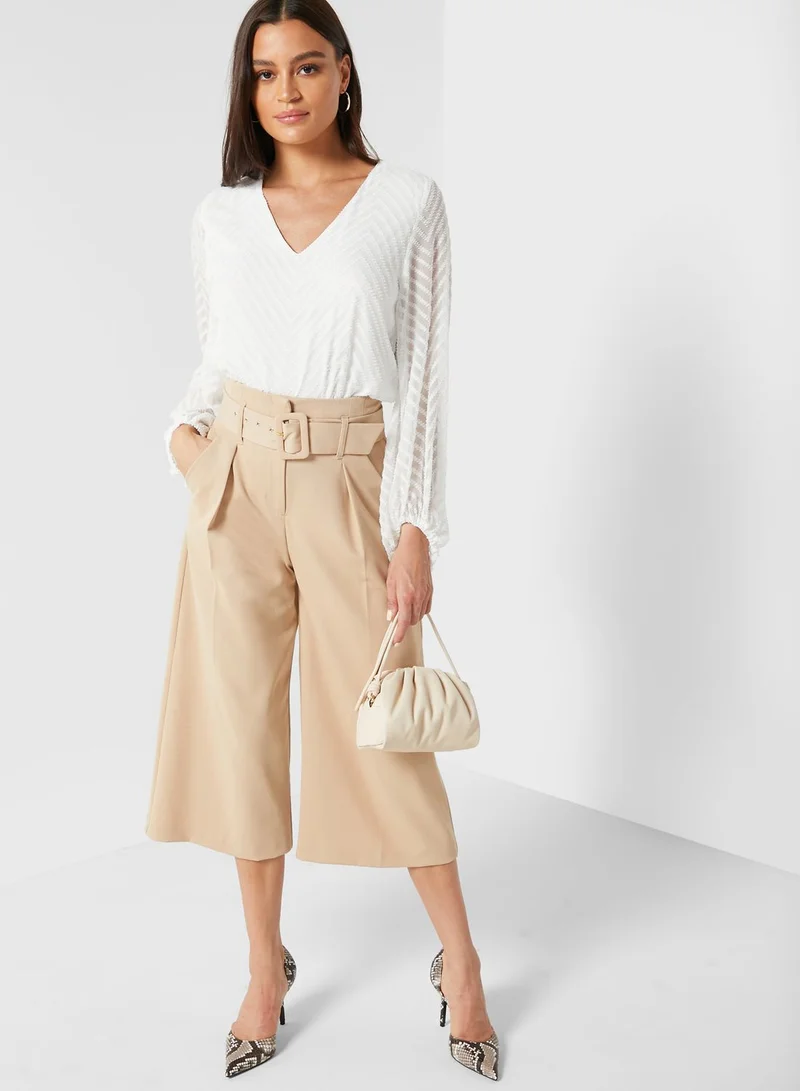 ELLA Textured Bishop Sleeve top