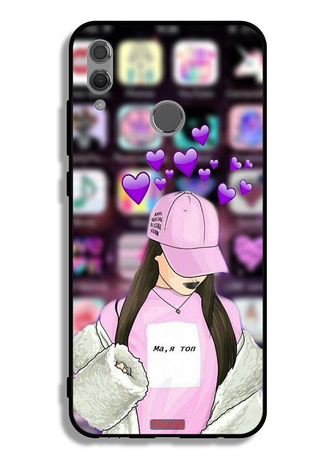 Tolwak - Honor 10 Lite Protective Case Cover Anti Social Club - Image 1