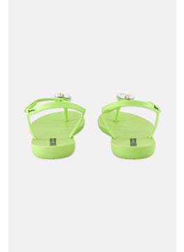 Ipanema Women Push Button Closure Sandal, Light Green  - Image 2