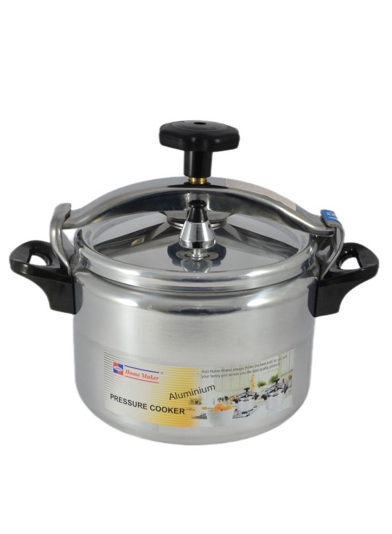 Homemaker Aluminium Pressure Cooker 20cm - 4.5 Liter Capacity - Silver - Image 2