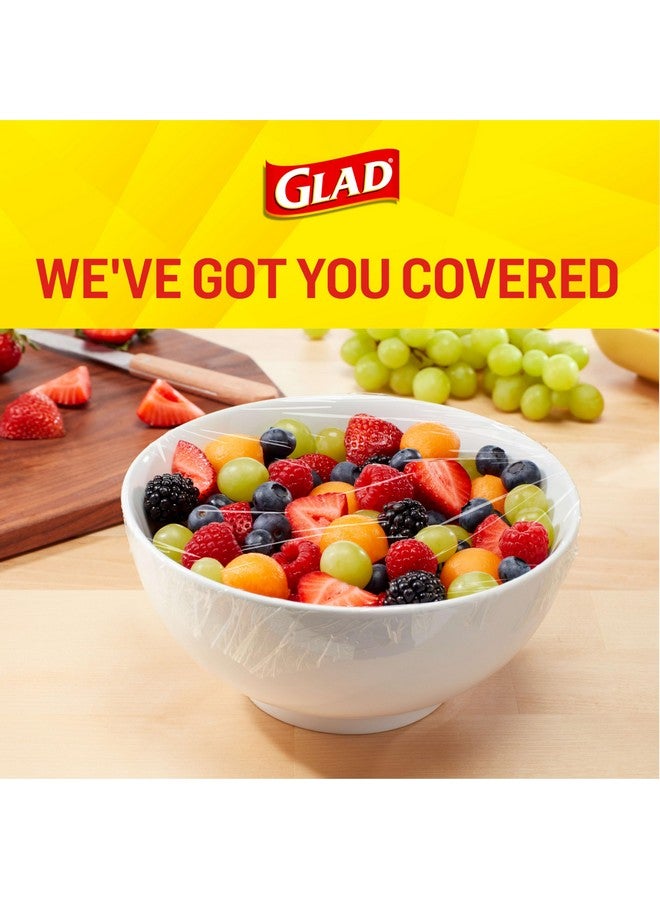 Glad Cling N Seal Plastic Food Wrap, 300 Square Foot Roll - 4 Pack (Package May Vary) - Image 4