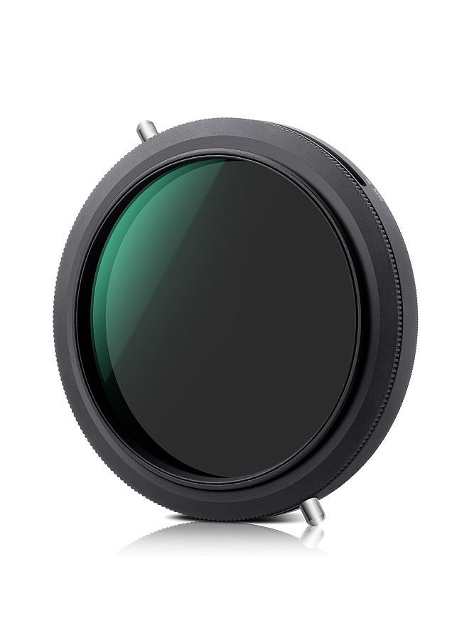 K&F Concept - 67mm 2-in-1 Variable Adjustable ND Filter Neutral Density Fader 5-Stop ND2-ND32 and CPL Circular Polarizing Filter Ultra-thin with Cleaning Cloth for Camera Lens - Image 1