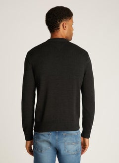 TOMMY JEANS Logo Print Full Sleeve Sweatshirt  - Image 2