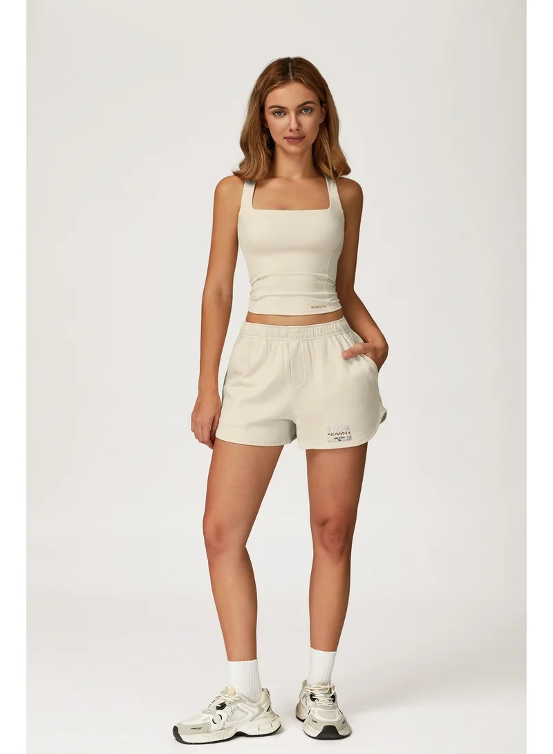 KAWN.YOGA High Waist Loose Fit Shorts